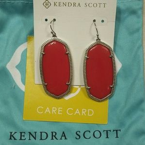 Kendra Scott Red Danielle Earrings
